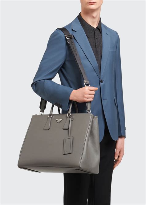 prada saffiano bag men